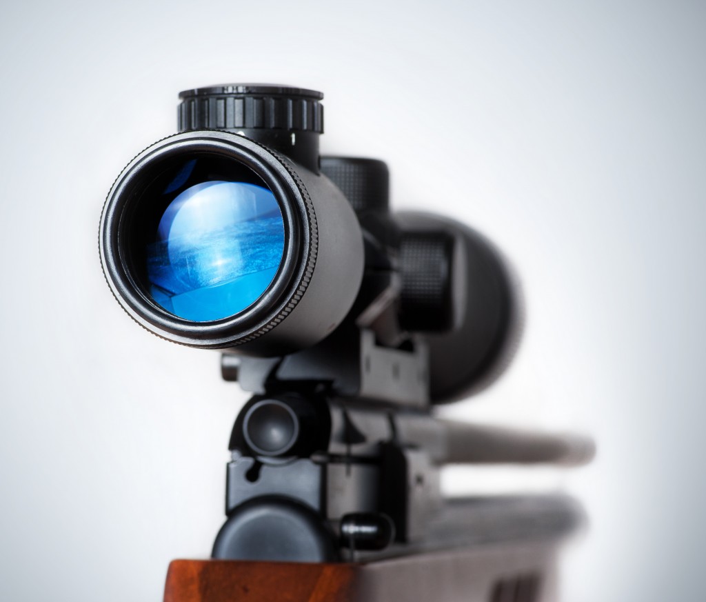 rifle scope with night vision